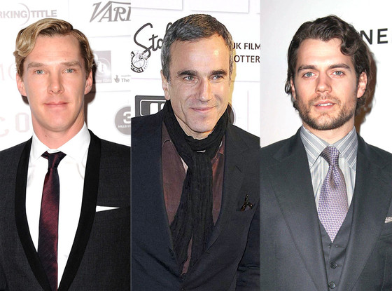 Benedict Cumberbatch, Henry Cavill, Daniel Day Lewis Benedict Cumberbatch, Henry Cavill, Daniel Day Lewis